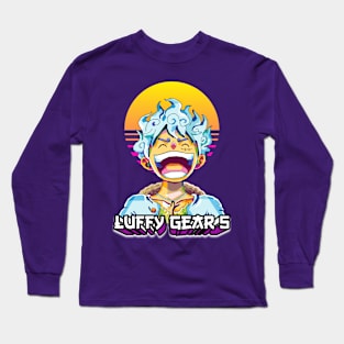 Luffy Anime Pop Art Long Sleeve T-Shirt